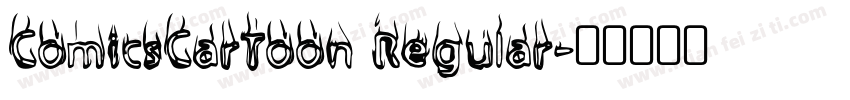 ComicsCarToon Regular字体转换